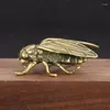 Dekoracyjne figurki transgraniczne sprzedaż antyków czystej miedzi zna owady mosiężne dekoracja dekoracja biurka