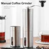 Handbuch Kaffeemühle Espresso Mühle mit Keramikburre tragbare Handkaffeemühle für türkische Tropfkaffee Französisch Presse