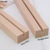 حامل بطاقة Wood Base Place رقم رقم جدول العلامات