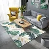 Nowoczesne nordyckie pióra nadrukowane dywan salonu sofa stolik kawowy światło luksusowy dywan rodzinny sypialnia strefa nocna dywaniki podnóżka