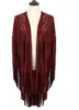 Schal Summer New Damen Top Quaste Tassel Schal Cape Ponchos