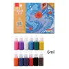 Water Marble Painting Kit for Boy Girl Art Project Activities Non-Toxic 6/12pcs