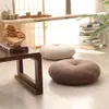 Подушка льняного футона для бытового использования на земле Японский стиль Съемный и утолченный сгущенный