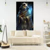 Qddeco Mysterious Cats Meme Tapestry Magische dieren Yoga Mat Witchcraft Sofa deken slaapkamer of woonkamer decoratie