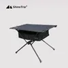 Camp Furniture Shinetrip Outdoor Aluminium Stoff Klapptisch Camping Aufbewahrung Tasche Desktop Mesh Pocket Car