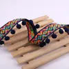 1 meter färg sömnad jacquard spetskläder tillbehör etnisk stil ekovänligt tyg pom pom tassel frans spets trim föremål
