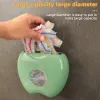 プラスチックラップストレージボックス壁に取り付けられたダストプルーフボックスフードカバーCLING FILMラップ弾性オーガナイザーホームキッチンストレージコンテナ