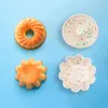 1 stks Siliconen Cupcake Baking Cups Cake Mallen Muffins Cups Cups Oven Magnetron Vaatwasser Veilig 3D Cake Cups Keuken Bakken Tools2.voor 3D -cakebekers