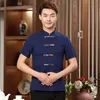 Kelner roboczy odzież Chińska restauracja z krótkim rękawem mundur hotel hotel hotel gorący garnek farmhouse imprezowy kombinezon letni