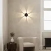 Wandlamp creatief led slaapkamer bedkamer bed woonkamer gang kamer achtergrondverlichting home decor indoor verlichting ronde armaturen