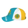 Unisex Flag Of Kazakhstan Adult Baseball Cap Patriotic Hat for Baseball Soccer Fans Men Women