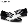 Dance Shoes DILEECHI Brand Men's Ballroom Dancing Adult Latin Soft Outsole Square