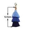 1Pc Handmade Tassel Key Chain Women Colorful Boho Tassel Keychain Bag Pendant Charm Key Chain Car Key Rings Fringe Jewerly Gifts