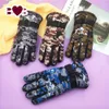 1 paire gants sport à la mode imprimer les gants de ski volés