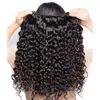 12aaa Brésilien Water Wave Bundles vraiment non transformés Virgin Human Hair Extensions Remy Femmes Deep Wave Curly Poules de cheveux longs