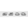 W140 S320L S350 S500 S500L S600 S600L W245 TRUNK LID Sticker Number Silver Decal Car Recitting for Mercedes Benz AMG Deceration