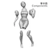 Oceancosmos Miniatures, Original, Swimming Girl, Sports Culture, Sexy Girls, Resin Model Model Kit Figure GK