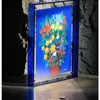 Frames Color Acrylic Floating Po Clear Picture Frame For Wall Mounted Tabletop Standing Decor Neon Hanging