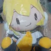 Hatsune original Miku Fufu Plush Dolls Sega Vocalóide Kagamine Len Kagamine Rin Rin recheado Pluusw Toys Toys Crianças Presente de Natal