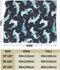 Hammerhead Shark Blanket for Kids Teens Adults Soft Fleece Throw Blanket Cozy Bed Blanket King Size for Couch Bed Travel Camping