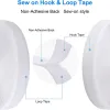 5 meter/lot 16-100 mm Zwart Wit niet-klevende bevestigingstape haak en lus tape geen lijm DIY naaimakjes Magic Tape