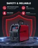 Arccaptain 200AMP Сварная машина DC Inverter IGBT 2 в 1 MMA Lift TIG ARC GEALDER для дома для начинающих.