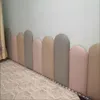 Children's Bedroom Bedside Curved Wall Stickers Thickened Self-adhesive 3D Headboard Soft Package
