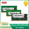 RAMS Lenovo Memory DDR4 2666MHz 4GB 8GB 16 GB Laptop Ram 260pin SODIMM Memory voor Legion Laptop Notebook Ultrabook