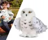 12 -calowa wysokiej jakości wysokiej jakości Douglas Wizard Snowny Plush Plusz Hedwig Owl Potter Cute Sched Animal Doll Doll Prezent 2107284476787