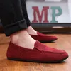 Casual Shoes Man's Big Size Loafers Flats Slippers Fabric Slip-on Men Gommino Driving Fashion Summer Style Soft Male Moccasins