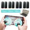 20~40Pcs New Finger Cover Game Controller For PUG Sweat Proof Non-Scratch Sensitive Touch Screen Thumb Sleeve Gloves