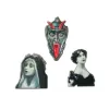 6pcs Hollaween Krampus Charms Creative Spiritus Mortis Acrylic Jewlery Reperti per la collana per orecchini fai da te