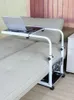 Lazy Lifting Computer Desk Mobile Telescopic Notebook Desk Skriv skrivbord Typ C Nursing Table Husell Bedside Office Furniture