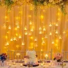 6/8 cm Natale a sospensione di candela in vetro a sospensione Clearing Candele per matrimoni per matrimoni per la decorazione della festa del bar per la casa