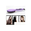 Hair Straighteners Brush Fast Straightener Comb Electric Irons Straight 2449304 Drop Delivery Products Care Styling Tools Ot6Xi