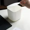 Neko Mini Desktop Trash Can TableTop Waste Bin with Lid Countertop Garbage Basket Trashbox Dustbin Barrel Home Office Desk