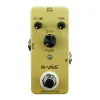 Kablolar mvave fuzz vintage gitar efekti pedal çinko alaşım kabuğu gerçek bypass tam metal kabuk wah gitar pedal gitar cuvave küp bebek