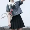 Ensembles de vêtements jupe plissée de couleur solide multicolore 42cm xs-xxl polyvalent JK École japonaise uniforme anime cos costumes femmes