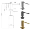 Dispensador de jabón líquido Fregador de fregadero Bomba de latón Accesorios para el hogar Gran capacidad de gran capacidad Gran junta