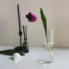 Vaso de flor de vidro para decoração de casa vaso de vidro de terrários de flores para plantas ornamentos de mesa vaso pequeno vaso