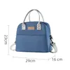 Isolierte Lunchbeutel Hochwertige Kühler -Mittagessen -Tasche tragbarer Eisbeutel Food Picknick Frauen Handtasche Thermal Lunchbox Tasche für Kinder 240329