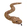 Oreiller 170 cm réaliste simulé python tacheté de serpent animal en peluche avril