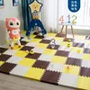 12 pezzi in schiuma per bambini giocatore di gioco puzzle per bambini piastrelle di allenamento intrecciato tappeti pavimento tappeto morbido 30301 cm 240411