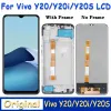 6.51 "Original pour Vivo Y20 Y20I Y20S V2029 V2027 V2032 Affichage de l'écran tactile Remplacement de l'ensemble de numéros d'écran avec cadre