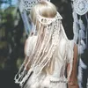 Гобеленные гобелена Macrame Veil Свадебная парик