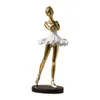 Estátuas Ballerina Figuras Resina Girl Figura Exibir escultura de dançarina