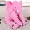 Peau grande vente 60 cm coloré d'éléphant géant peau peluche de jouets doux bébé en peluche