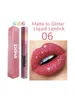 Diamond Glitter Lip Gloss Makeup 15 Colors Matte Changement Impermétrique Sinomage durable Chine brillante Liquide Liquide Liquide 240410