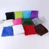 Travesseiro macio macio de pele artificial travesseiro de travesseiro de pillas de carro de decoração (excluindo núcleo