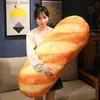 Stuffed Plush Animals 20~100cm French Bread Plush Pillow Stuffed Printing Images Food Plushie Peluche Party Prop Decor Sleeping Companion Gift L411